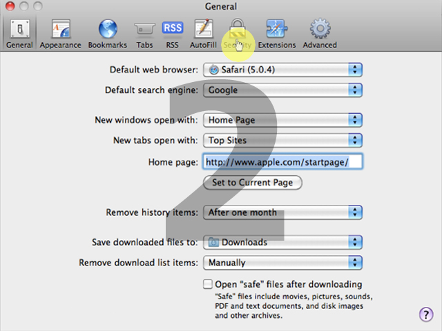 enable javascript on safari on mac