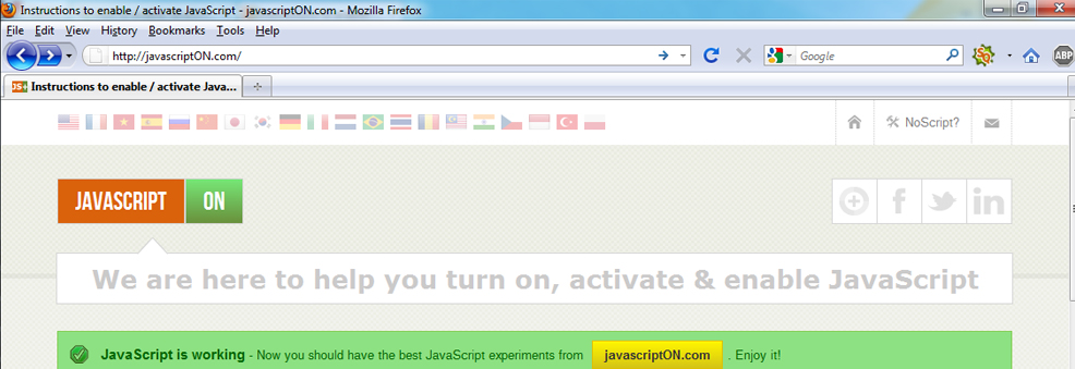 enable java in firefox andriod